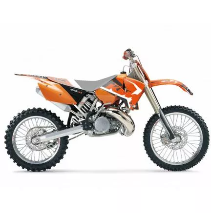 01-04 SX 03-04 EXC KTM DREAM 4 DECALS, BLACKBIRD 2517N