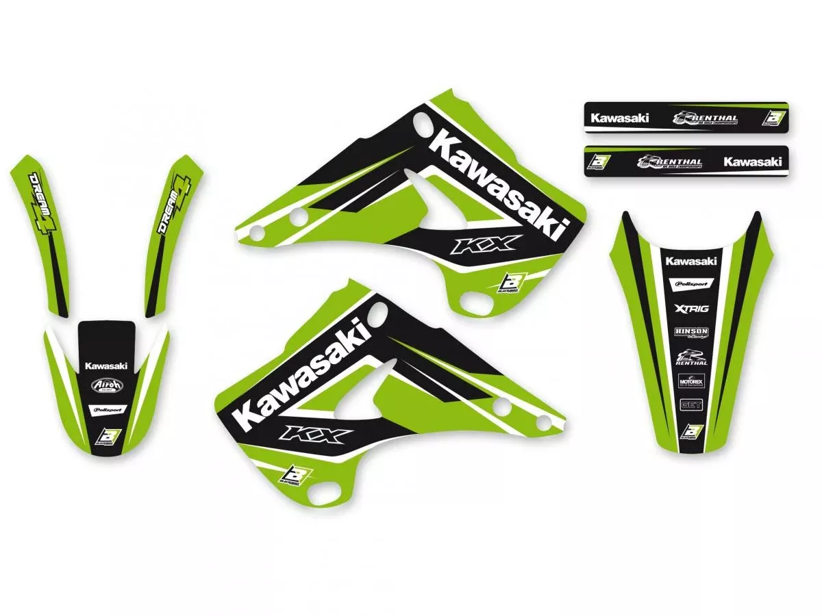 03-08 KX125/250 DREAM 4, BLACKBIRD 8408N KAWASAKI