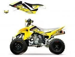 03-10 LTZ400 DREAM 2 GRAPHIC, BLACKBIRD DECAL KIT 2Q04A/02