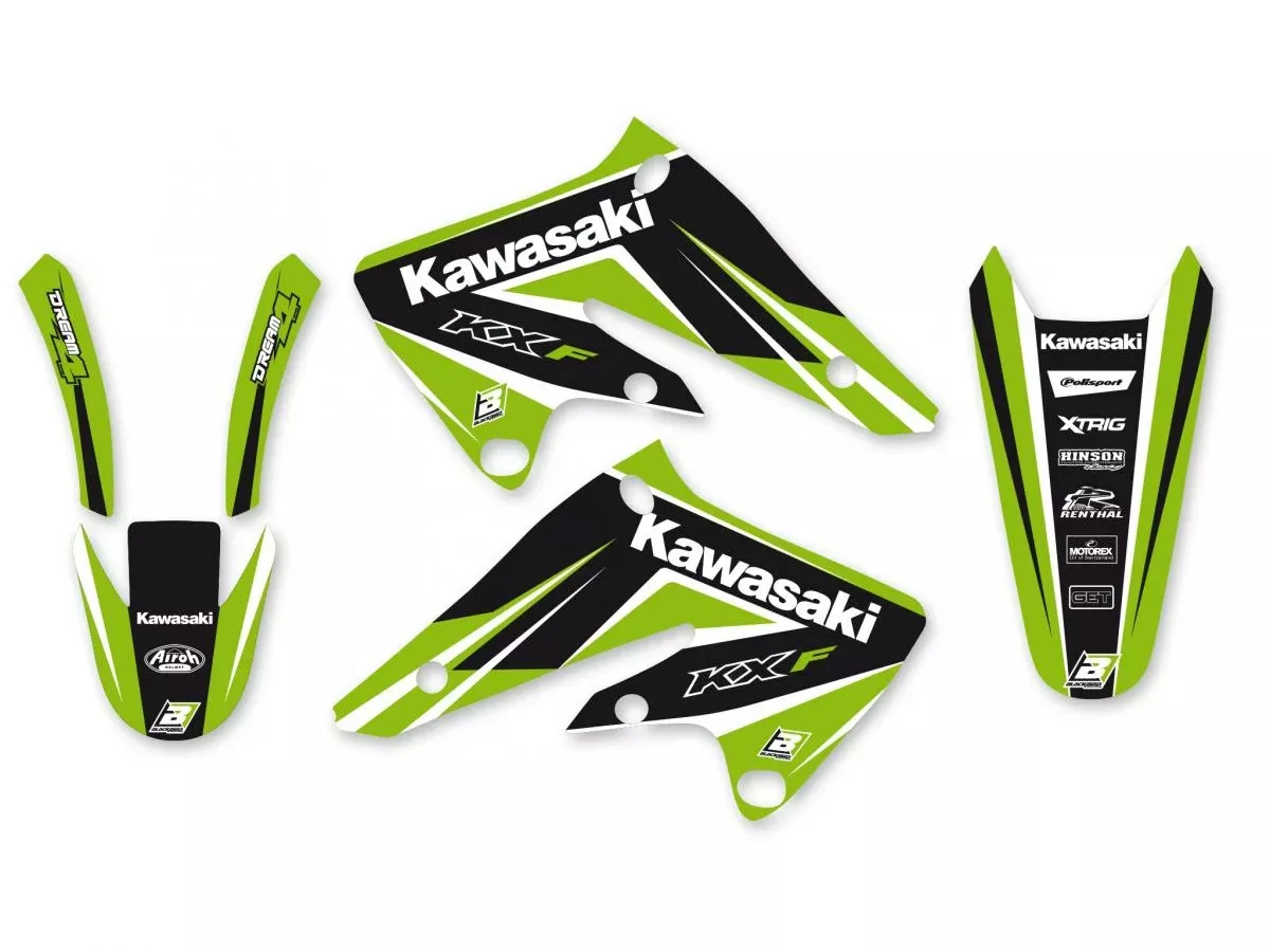 04-05 KXF250 DREAM 4 GRAPHICS, BLACKBIRD 2407N