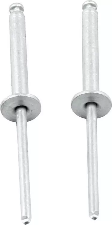 1/8in Aluminum Rivet Silver 100Pk Flange Type ALL18199