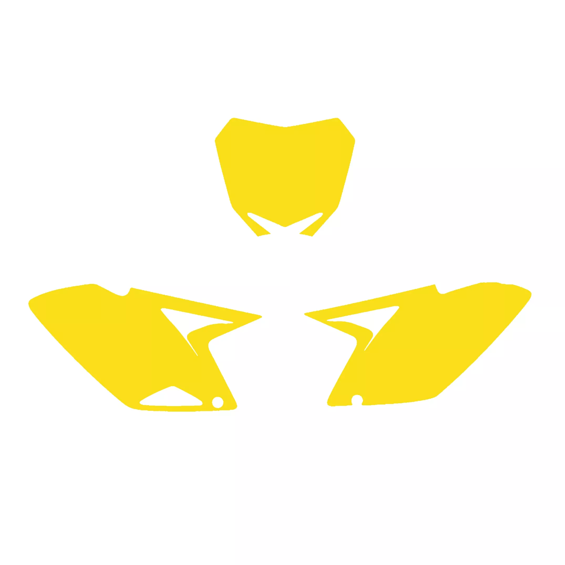 10-18 RMZ250 BACKGROUND YELLOW, BLACKBIRD 3318/40