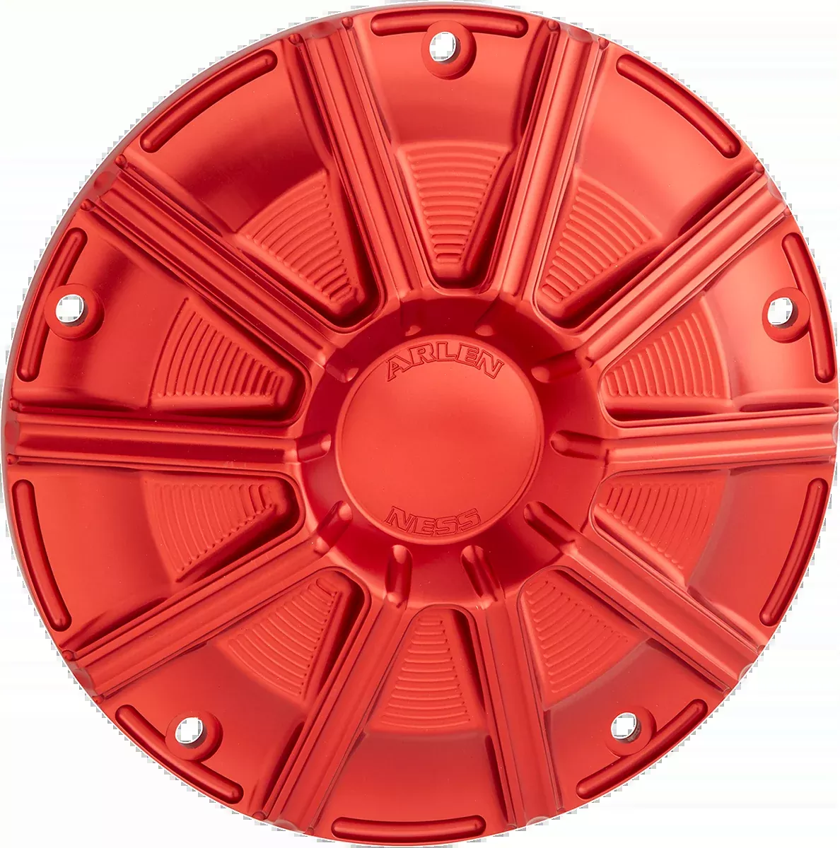 10-Gauge Derby Cover – Red – Touring/Trike