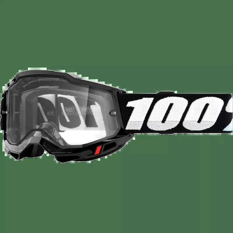 100% Accuri 2 Enduro Moto Goggle Clear Dual Lens