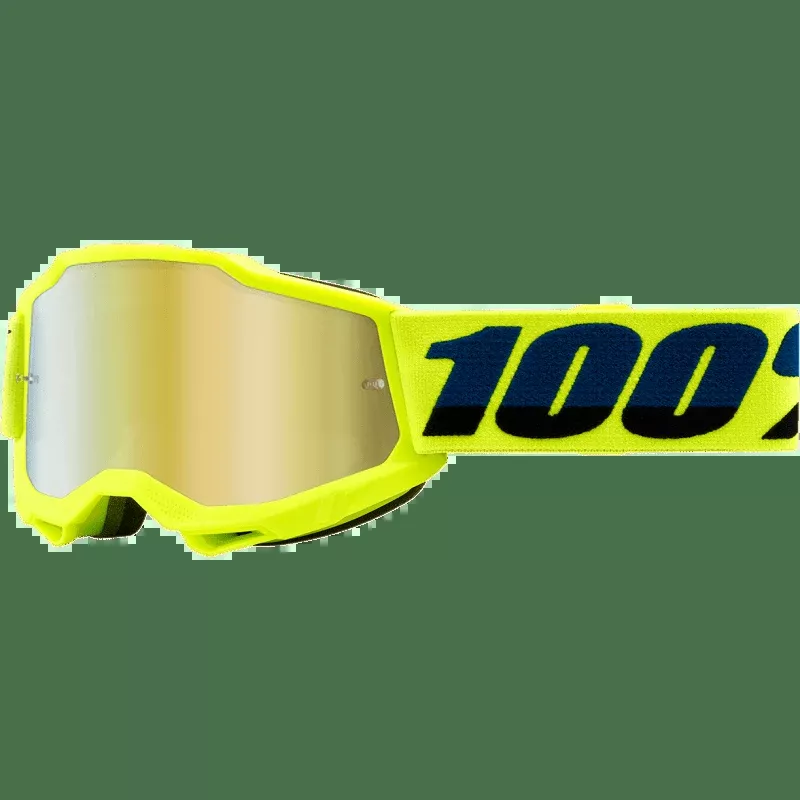 100% Accuri 2 Youth Goggle Mirror Gold Lens