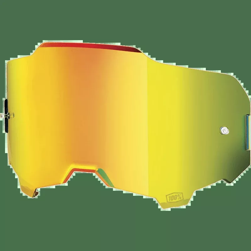 100% Armega Injected Dual Pane Vented Mirror Gold Lens