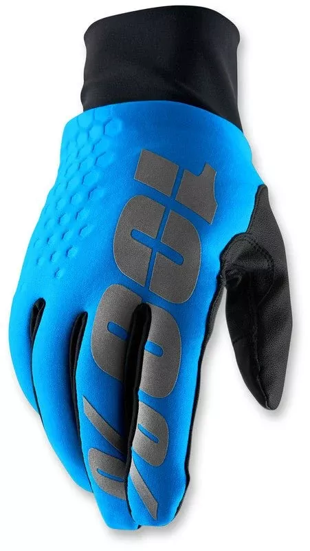100% Hydromtic Waterproof Brisker Glove Cyan