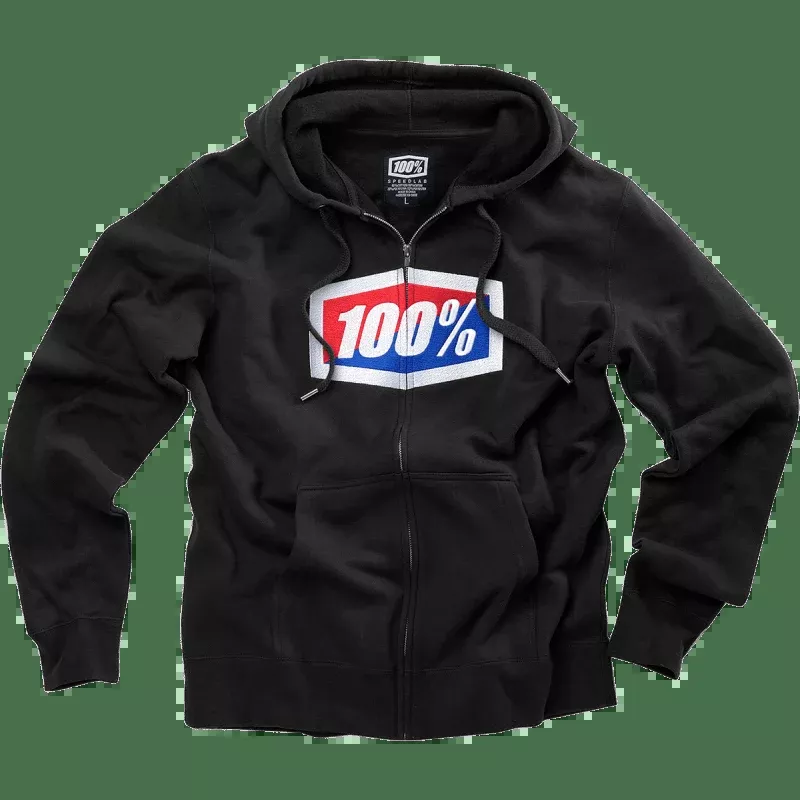 100% Official ZIP Hoody 100%