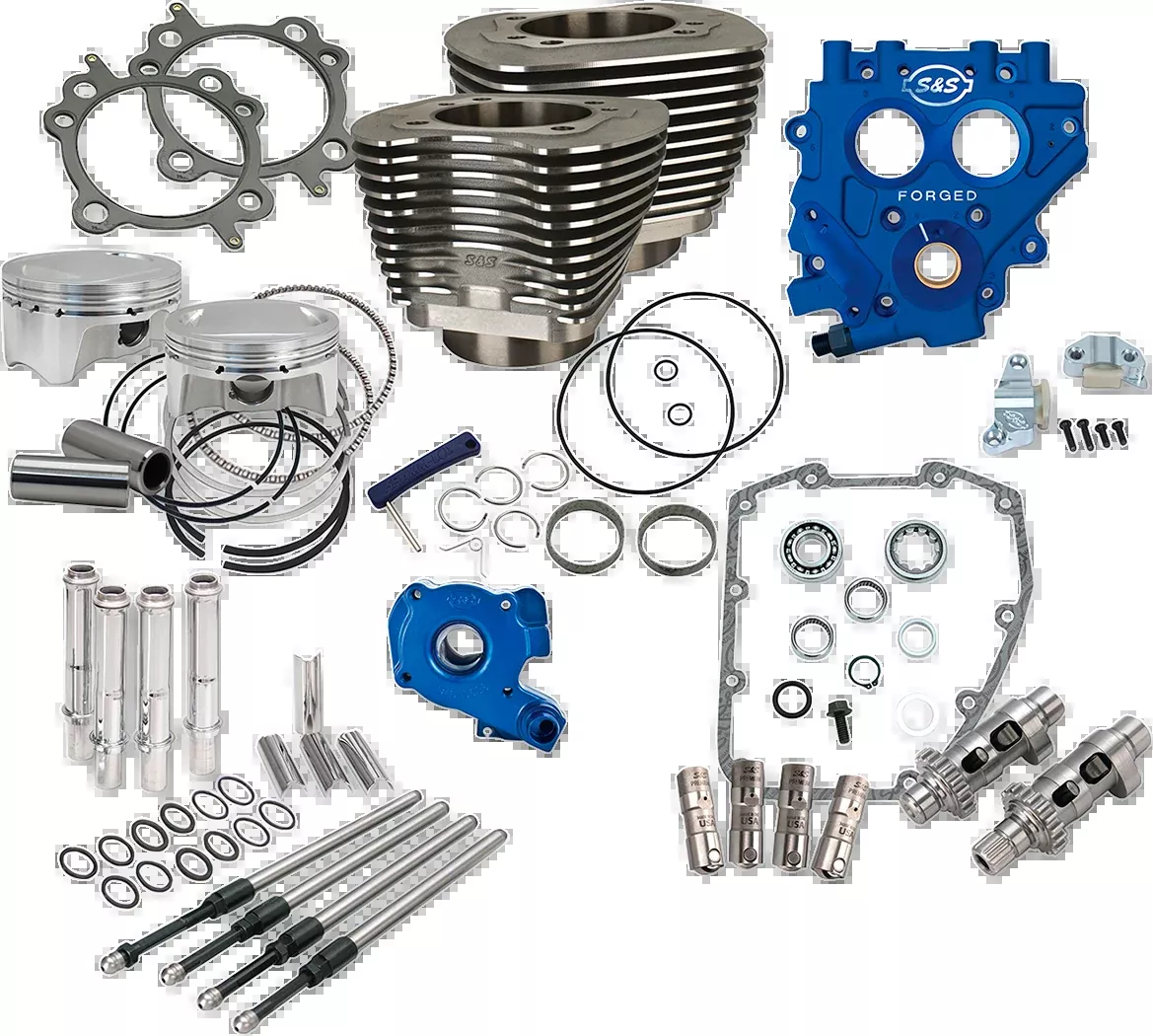 100" Power Package - 585CE - Chain Drive - Wrinkle Black - Twin Cam 88