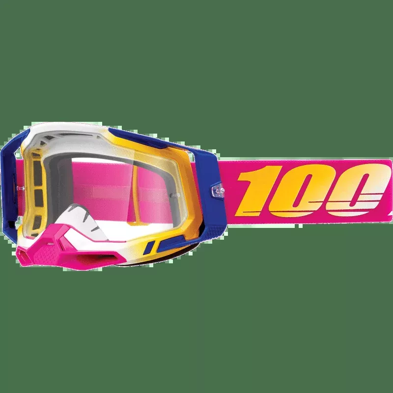 100% Racecraft 2 Goggle Mission Clear Lens