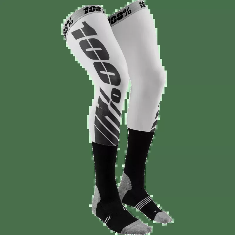 100% Rev MX Knee Brace Sock Flash