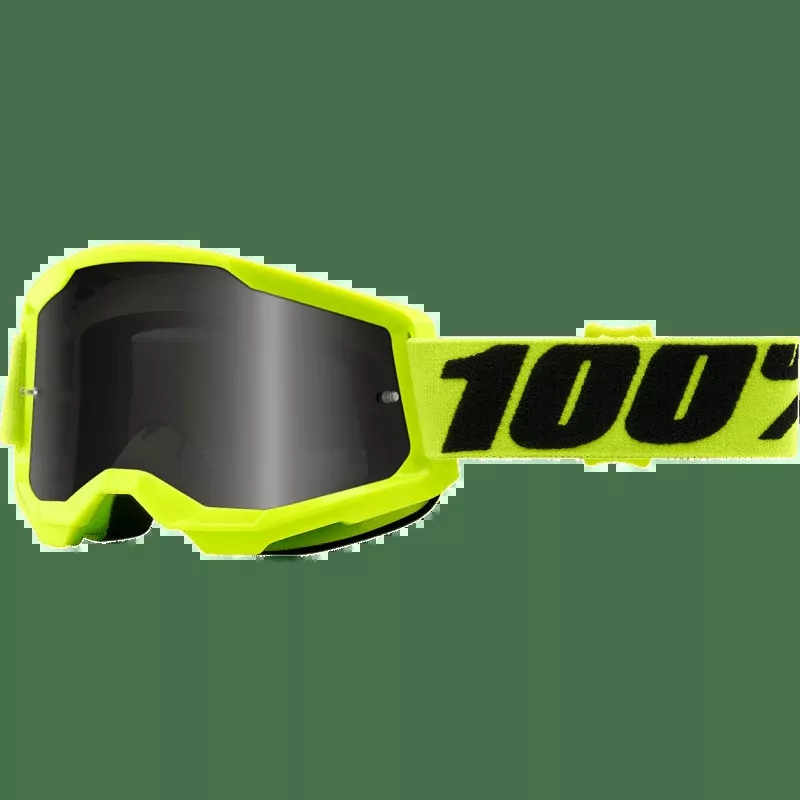 100% Strata 2 Sand Goggle Smoke Lens