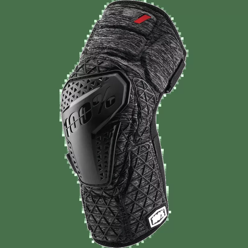 100% Surpass Knee Guards Heather/Black