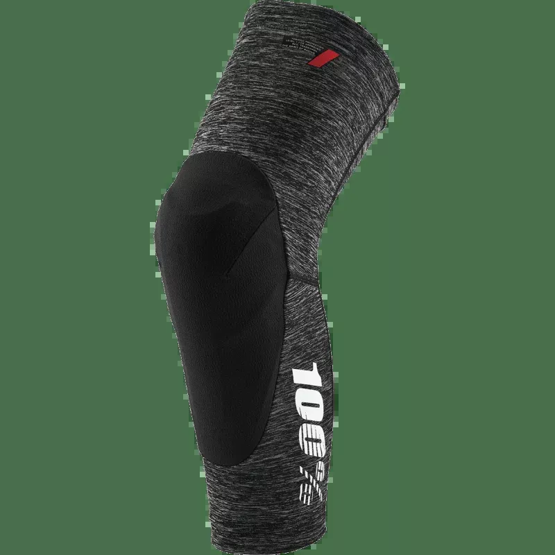 100% Teratec Knee Guards Heather/Black
