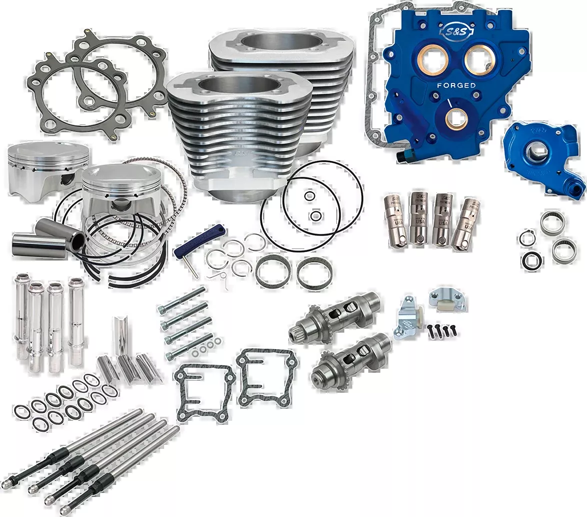 110" Power Package Performance Kit - Chain Drive - Silver