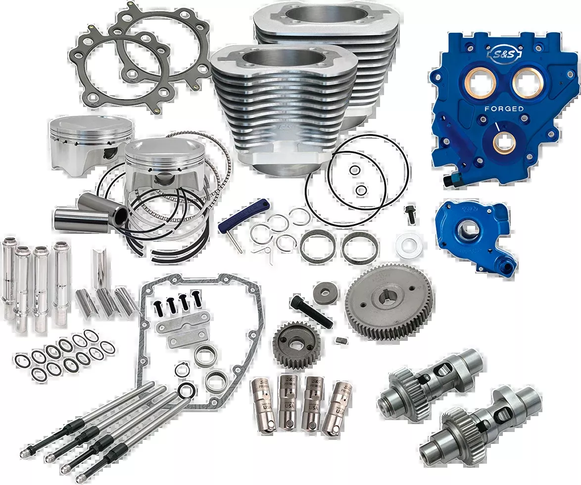 110" Power Package Performance Kit - Gear Drive - Silver