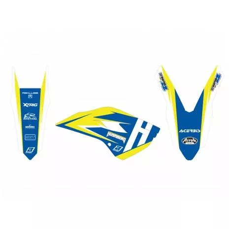 13-14 HUSABERG DREAM 4 GRAPHIC, BLACKBIRD DECAL KIT 2704N