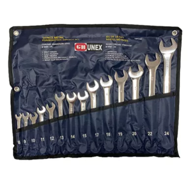 14 PC WRENCH SET{METRIC