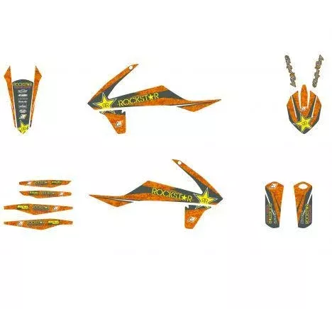 16-18 SX SXF ROCKSTAR ENERGY, BLACKBIRD 8541L FULL KIT