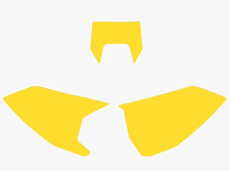 17-19 TE/FE HUSQVARNA, YELLOW BACKGROUNDS, BLACKBIRD 3624/40