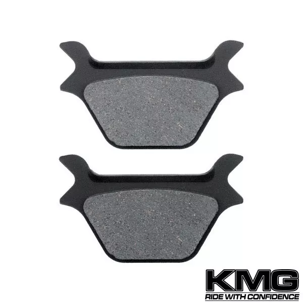 1987-1999 Harley Davidson Dyna Rear Non-Metallic Organic NAO Disc Brake Pads Set