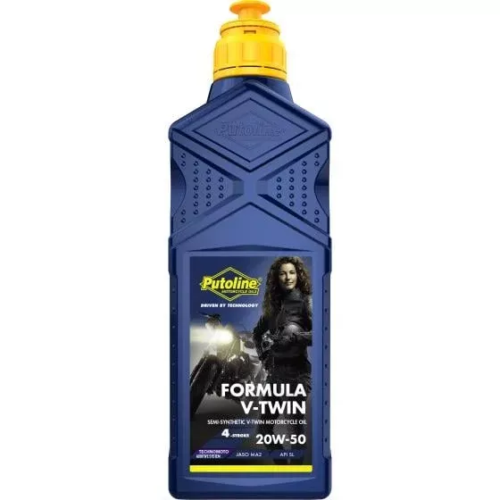 1LT FORMULA V TWIN 20/50w, PUTOLINE, FORMV20/50-1, 1LT BOX = 12