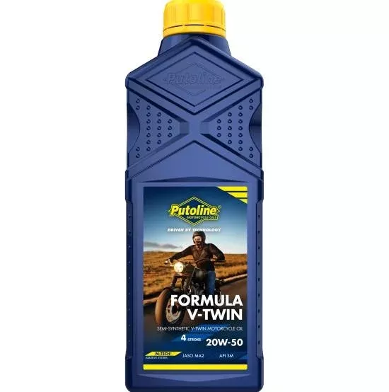 1LT GENUINE V TWIN 20/50w, PUTOLINE, GENV20/50-1, 1LT BOX = 6