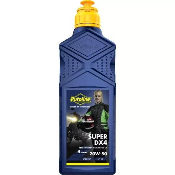1LT SUPER DX4 20/50wt PUTOLINE, DX4-20W/50-1, DX4-20W/50-1, 70184, BOX = 12