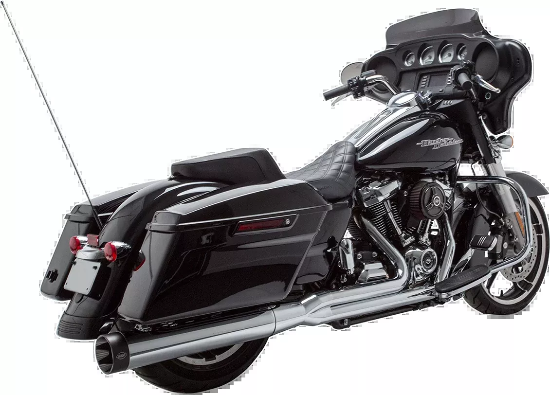 2:1 Exhaust for FL - Chrome