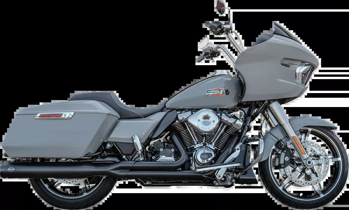 2-into-1 GNX Exhaust System - Race Only - Guardian Black - Touring