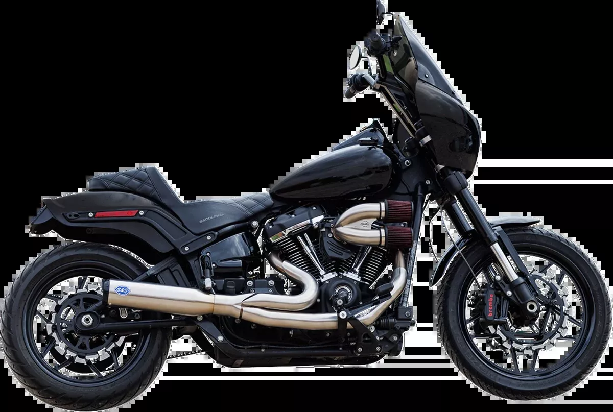 2-into-1 Qualifier Exhaust System - Race Only - Brushed Stainless