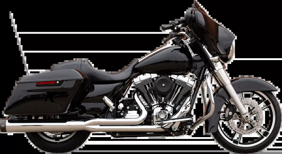 2-into-1 Sidewinder Exhaust System - 50 State - Chrome - Touring '07-'16