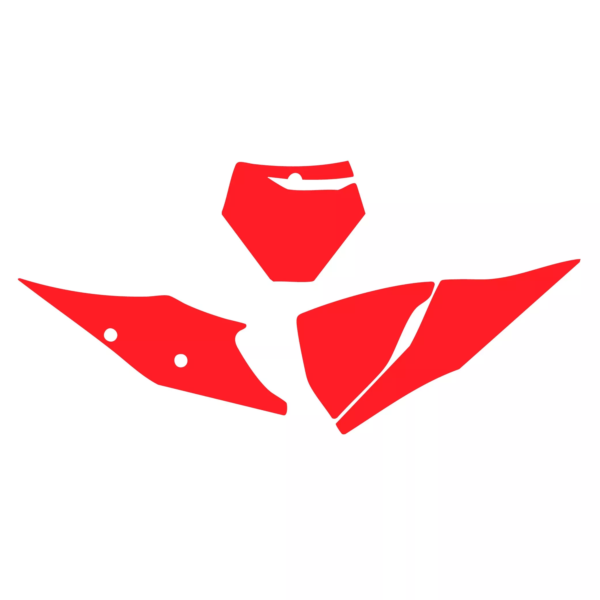 20-23 TE/FE HUSQVARNA, RED BACKGROUNDS, BLACKBIRD 3627/60