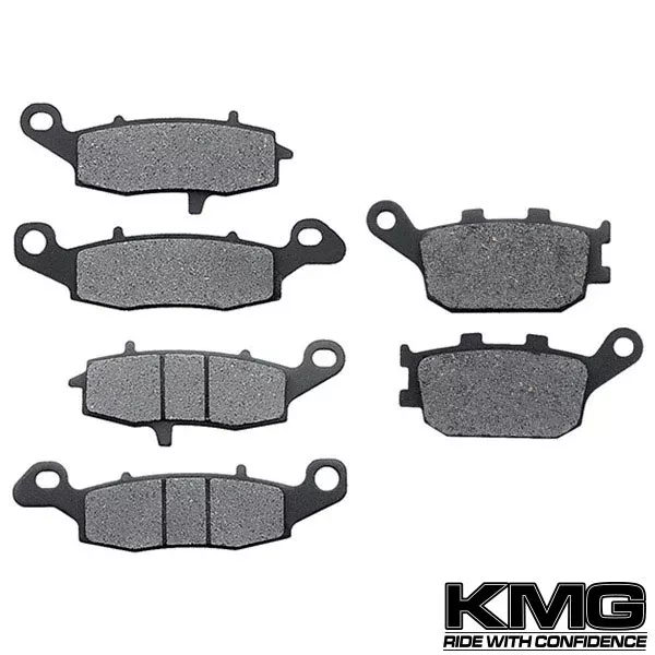 2007-2011 Suzuki DL 650 V-Strom (ABS Model) Front + Rear Non-Metallic Organic NAO Brake Pads Set
