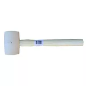 24OZ WHITE RUBBER MALLET
