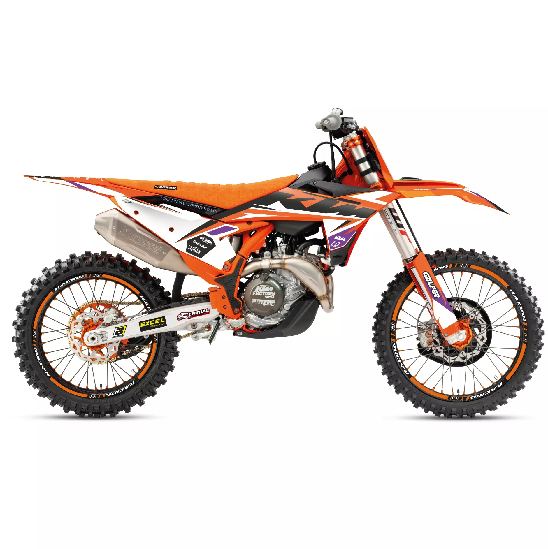 25-26 KTM SX/SXF DREAM 5 BLACKBIRD DECAL KIT, 2552AB