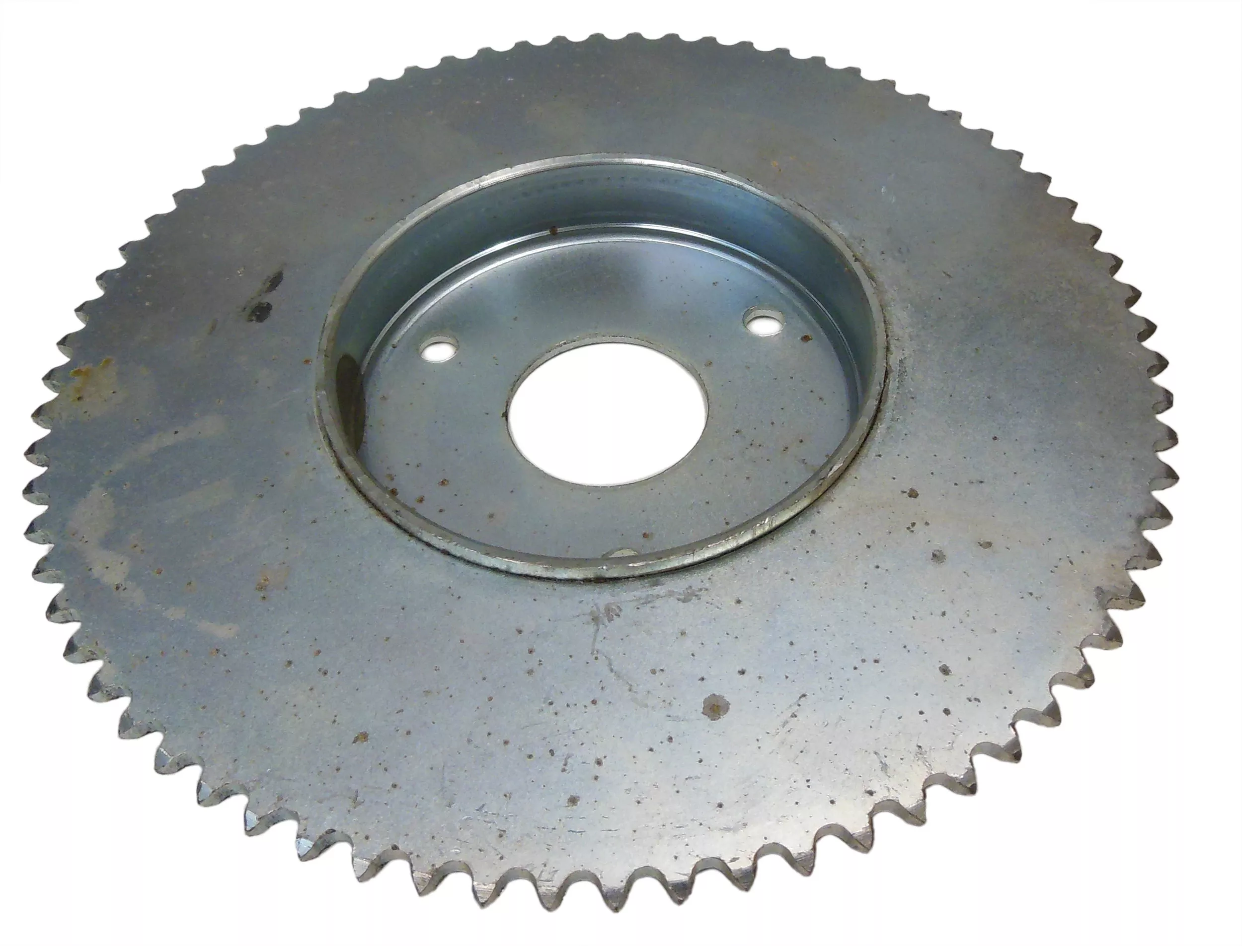 #35 Sprocket 72T Steel | 3-1/4″ Bolt Circle | with 4″ Brake Drum