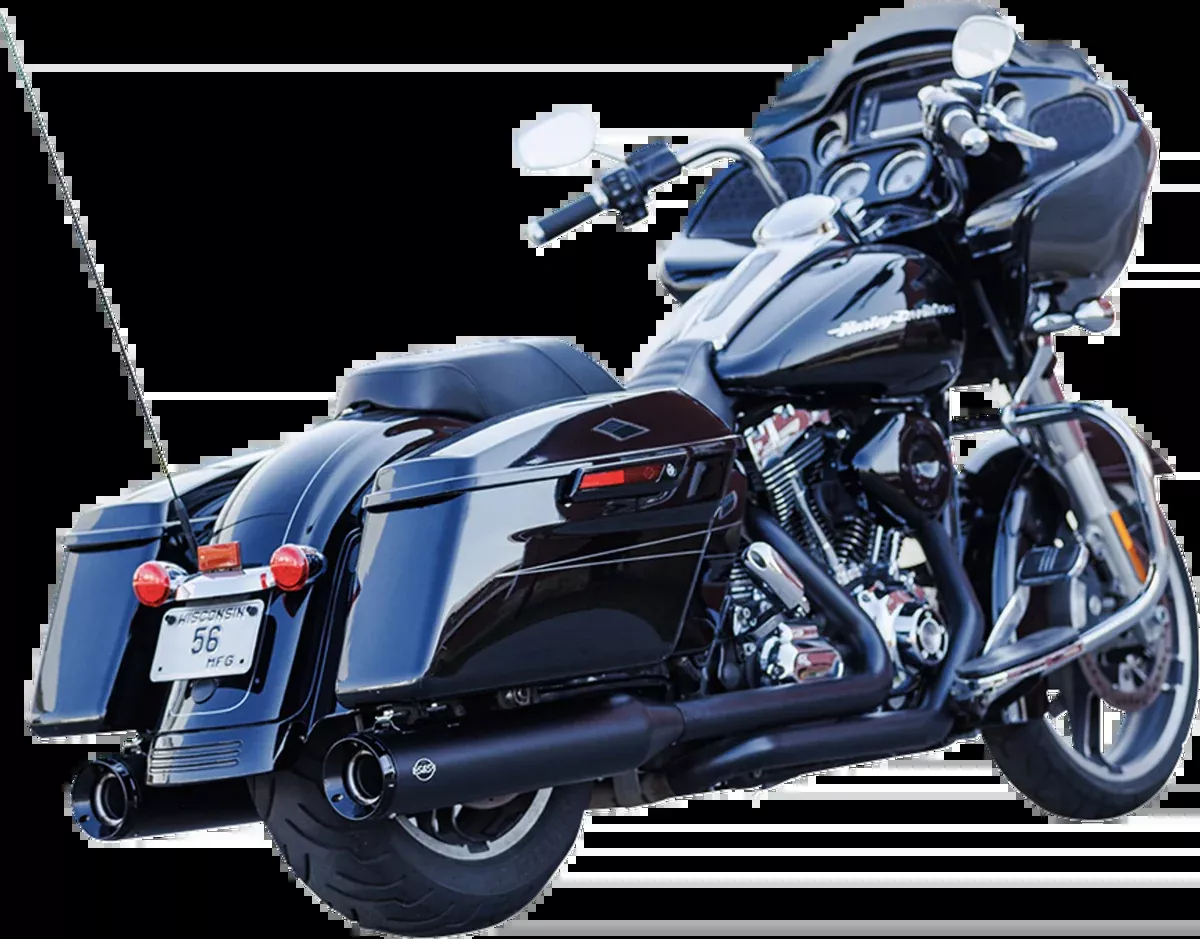 4-1/2" GNX Slip-On Mufflers - Guardian Black