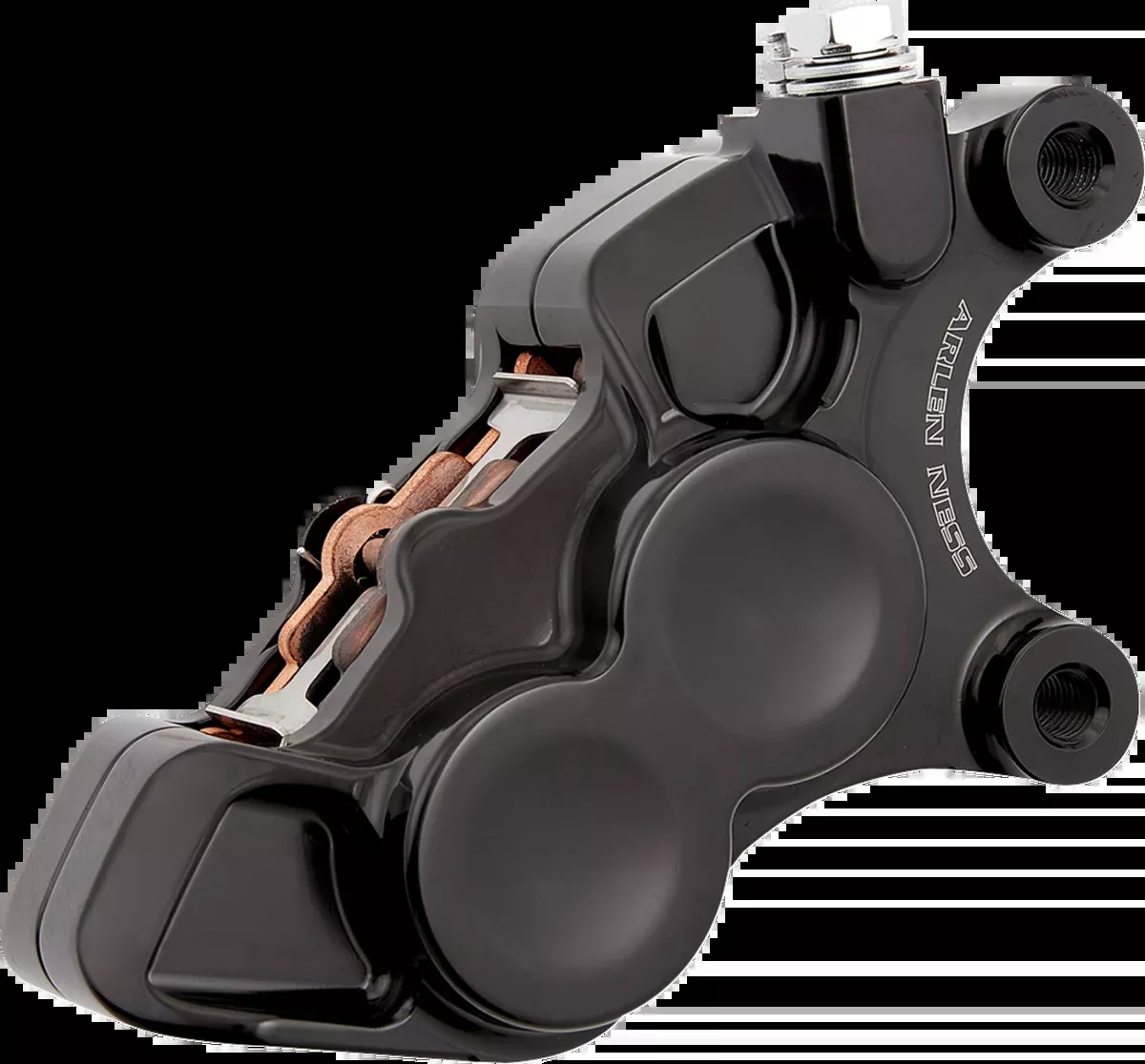 4-Piston Caliper - Front Right - 11.8" - Black