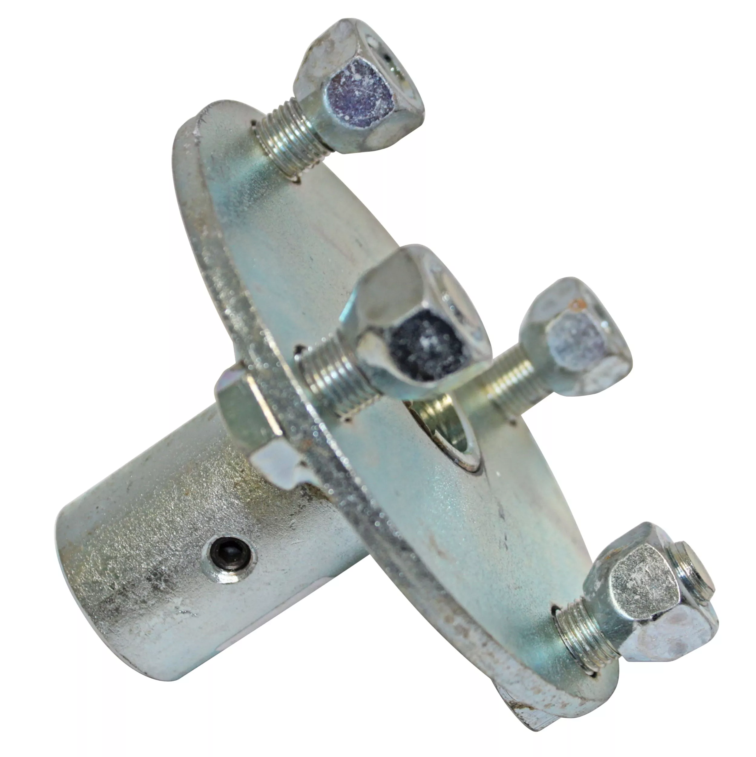 4 x 4 Wheel Hub (1" Bore)Zinc Plated | 4" Bolt Circle