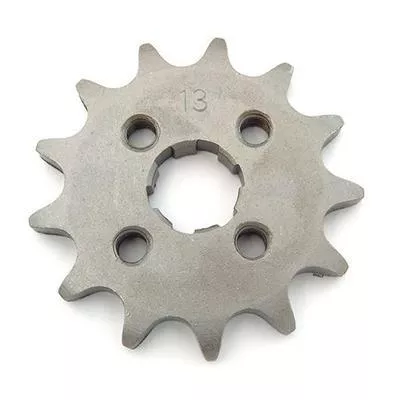 #420 Front Sprocket 13T Steel | Fits 17mm Shaft