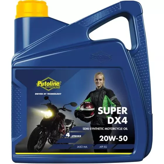 4LT SUPER DX4 20/50wt PUTOLINE DX4-20W/50-4, 70098, BOX = 4