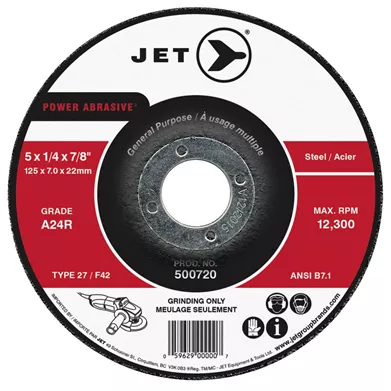 5" GRINDING DISC {STEEL}