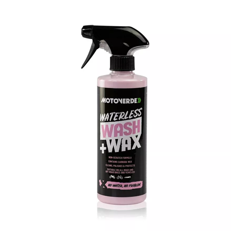 500ml Motoverde Vehicle Waterless Wash + Wax Spray