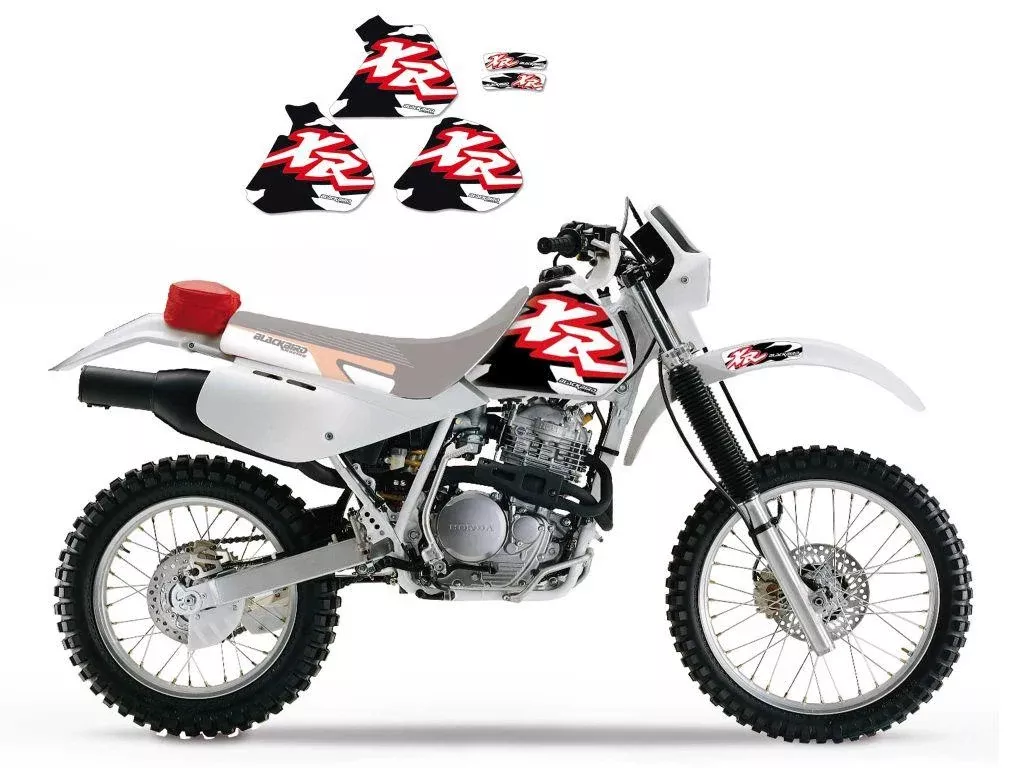 88-99 XR600 98 OEM STYLE, BLACKBIRD DECAL KIT 2106
