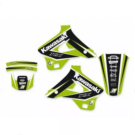 94-98 KX125 KX250 DREAM 4 GRAPHICS, BLACKBIRD 2410N