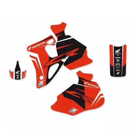 96-02 CR80 DREAM3 GRAPHIC, BLACKBIRD DECAL KIT 2116N