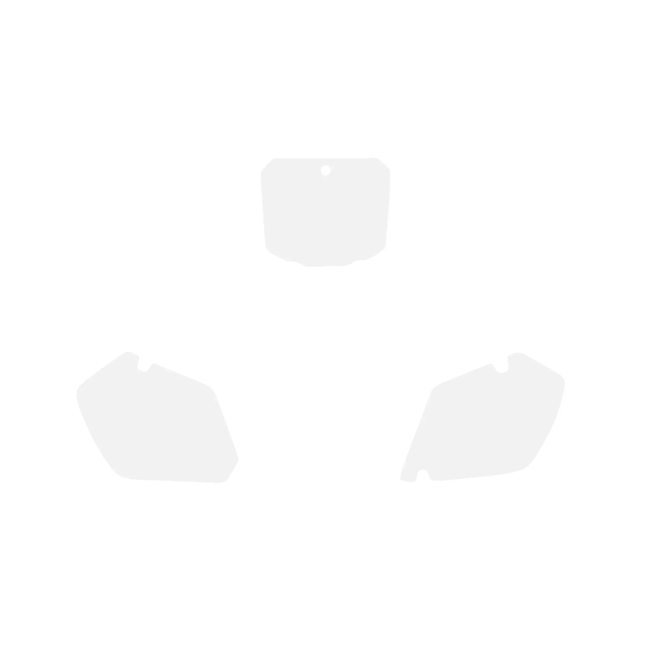 97-99 CR250, 98-99 CR125 WHITE, PRE-CUT MOTOCROSS BACKGROUND