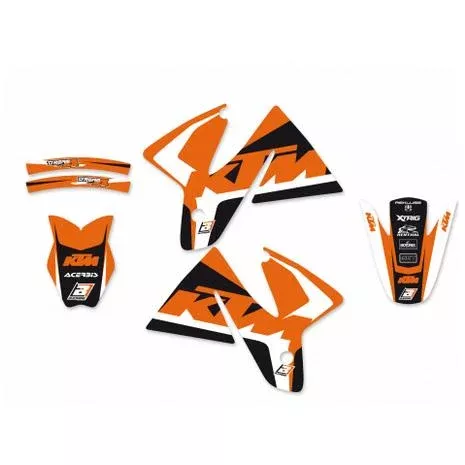 98-00 KTM SX-EXC DREAM 4, BLACKBIRD DECAL KIT 2534N
