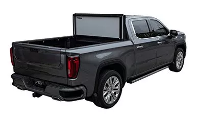Access Covers G3020079 LOMAX Stance Hard Tri-Fold Cover Black Urethane Finish